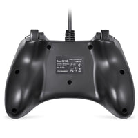 2PCS AOOKGAME Wired Gamepad PC Controller Joysticks For PC PS3 Android Smart Phone Android TV Box Gamepad (Black+Gray)