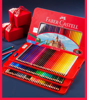 FABER-CASTELL 100Colors Oily Colored Pencils Tin Box Set For Artist School Sketch Drawing Pencils Children Gift Art Suppliess