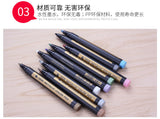 1pcs color metal marker pen water-based paint pen painting signature graffiti DIY photo album hand account note pen art supplies