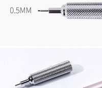 SAKURA XS-30 0.3/0.5mm Graphite Drafting Pencil Metal Shell Writting Automatic Mechanical Pencil drawing School Art Stationery