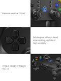 Bluetooth 4.0 and 2.4GHz Wireless Gamepad Mobile Game Controller for Android / PC / SteamOS PUBG Call of Duty COD