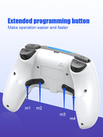 AOOKGAME  Bluetooth Wireless Game Controller For PS4 Console For PS5 Style Double Vibration Game Gamepad For PC /Android Phone