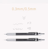 SAKURA XS-305 Metal Automatic Mechanical Pencil 0.3/0.5mm Graphite Sketching Drafting School Office Supplies With Refill