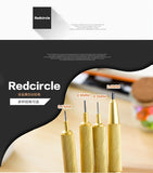 Redcircle metal Mechanical Pencil 0.5 0.7 0.9 2.0mm Lead Automatic Drawing Drafting Pencil For sketch design drawing art supplie