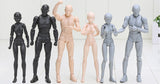 SHFiguarts BODY KUN BODY CHAN Modern Mannequins Action Figure Drawing Sketch Model With Stand For Camera Lines Stationery Set