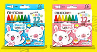 8/12/24 Colors Creative Cartoon Non-Toxic Wax Crayon Oil Painting Stick Kids Student Pastel Pencils for Drawing Gift Stationery