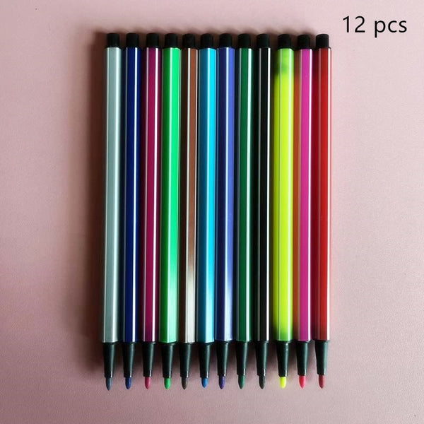 DINGYI 150 PCS Watercolor Marks Crayons Oil Pastels Pencils