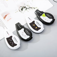 Kawaii Black Cat Kitten Correction Tape Cute Correcting Stationery Corrector Glue Tape White Out Student School Office Supplies