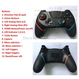 AOOKGAME   Wireless Bluetooth Controller for Nintend Switch Pro Gamepad for Nintendoswitch Games Accessories