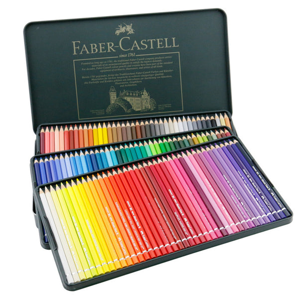 Faber-Castell Polychromos 120 Pencil Wood Box Set