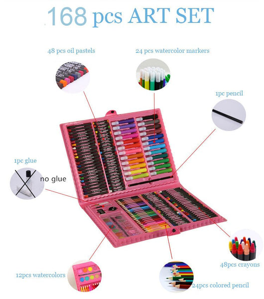 DINGYI 108/168/288pcs Drawing Tools Art Painting Set Watercolor Marke –  AOOKMIYA