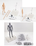 SHFiguarts BODY KUN BODY CHAN Modern Mannequins Action Figure Drawing Sketch Model With Stand For Camera Lines Stationery Set