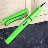 DINGYI Standard Classic Colorful Student Plastic Nib Fountain Pen Calligraphy Ink Pens School Office Gift Stationery Supplies