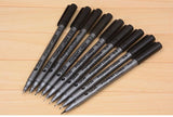 1pcs 0.05 0.1 0.2 0.3 0.4 0.5 0.6 0.8 Different Tip Pigment Liner Pigma Micron Black Ink Marker Pen Fineliner Sketching Pens