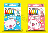 8/12/24 Colors Creative Cartoon Non-Toxic Wax Crayon Oil Painting Stick Kids Student Pastel Pencils for Drawing Gift Stationery