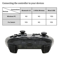 Bluetooth Wireless Joypad For Nintend Switch Pro Console PC Game Controller Remote Gamepad For NS PC Controle Joystick