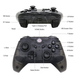 Bluetooth Wireless Joypad For Nintend Switch Pro Console PC Game Controller Remote Gamepad For NS PC Controle Joystick