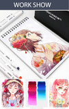 TOUCHFIVE Optional Color Dual Head Art Markers Brush Pen Alcohol Based Sketch Markers Manga Drawing Pens Art Supplies