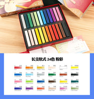 Taiwan SIMBALION chalk diy painting pastel professional soft pastel set color drawing coloring paint 12/24/36/48/60pcs set