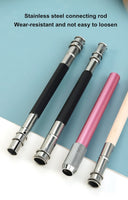 Single/double-end pencil extension set color lead charcoal sketch pencil extension rod metal/wood art student pencil extension