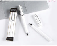 Baoke High quality NEW White 0.5MM F Fountain Pen Sign Pen Ink absorber Practice Calligraphy Students Office Stationery