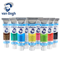 Van Gogh 40 Colors Professional Watercolor Paint Tube Blue Green 10ml Watercolour For Painting Aquarel Aquarelle Art Supplies