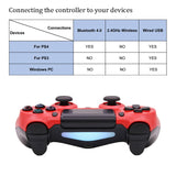 AOOKGAME  Support Bluetooth Wireless Joystick for PS4 Controller Fit For mando for ps4 Console For Playstation Dualshock 4 Gamepad For PS3