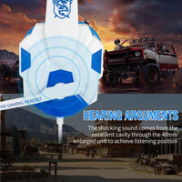 Professional Led Light Gamer Headset for Computer PS4 PS5 Fifa 21 Gaming Headphones Bass Stereo PC Wired Headset With Mic Gifts