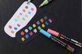 Guangna 1PCS 2.0MM Water-Based Metallic Marker Black Card Paint Metal Surface Permanent Paint Marker DIY Album Pen Art Supplies