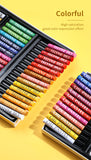 AOOKMIYA  Paul Rubens BOX Children Oil Pastels 48 Colors Set Professional Artist Oil Pastel Safe Non-toxic for Kids School Child Art Hobbyist