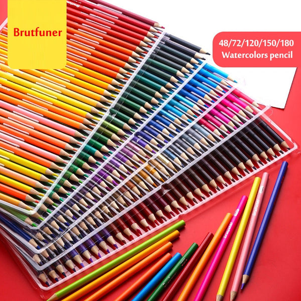 Professional wooden 120 Colored Pencils set Lapis De Cor school