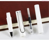 Baoke High quality NEW White 0.5MM F Fountain Pen Sign Pen Ink absorber Practice Calligraphy Students Office Stationery