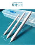 3 packs of white sketch paper wipe pen professional painting color paper wipe pen highlight smear pen set art supplies