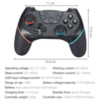 bluetooth Pro Gamepad for N-Switch NS-Switch NS Switch Console Wireless Gamepad Video Game USB Joystick switch Pro Controller