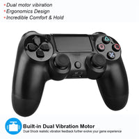 AOOKGAME  For Sony Playstation 4 Mando PS4 Controller Wireless Gamepad Bluetooth For Dualshock 4 For PS4 PS3 PC Joystick Game Pad Hot Sale