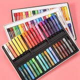 Maries Soft Oil Pastel 12/24/36 Artist Aqua Oil Pastel Washable Graffiti Painting Drawing Crayon Pen for Painting Art Stationery