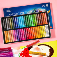 Gallery Professional Soft Oil Pastel Graffiti Painting Drawing Pen for Oil Pastel Painting Stationery Art Supplies