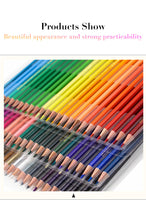 Brutfuner 120/160/180 Colored pencils Professional Watercolor Oil Drawing color pencils Set wood colour pencils kids Art Supplie