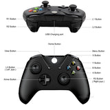 AOOKGAME   For Xbox One Wireless Gamepad Remote Controller Mando Controle Jogos For Xbox One PC Joypad Game Joystick For Xbox One NO LOGO