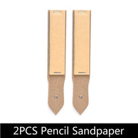 Sketch pencil sandboard 12 layers painting pencil refills grinding sandpaper paper rubbing pen sharpening art supplies