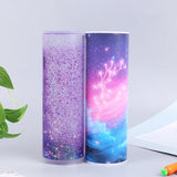 Multifunctional creative pencil case password lock quicksand stationery box large capacity office stationery school supplies