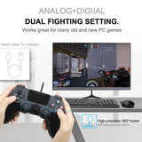 AOOKGAME  Support Bluetooth Wireless Joystick for PS4 Controller Fit For mando for ps4 Console For Playstation Dualshock 4 Gamepad For PS3