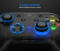 AOOKGAME USB Wired Game Controller for Windows 7/8/10 PC Gamepad with Vibration and Turbo Joystick for Steam Games