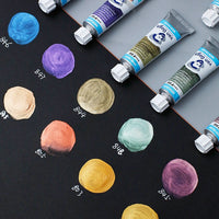 Van Gogh10ml  Dusk/Metallic/Interfence Color Professional Watercolor Paint Tube Water Colour Aquarelle For Painting Art Supplies