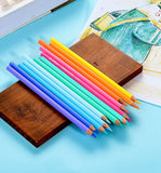 Marco 12/24 Soft Macarone Colored Pencils Non-toxic Color Pencil Drawing Pencil Set for School kids Art Supplies