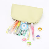 Korea Transparent Pencil Bag Pencil Case Multifunction Pencilcase Cosmetic Bag For kid Pen Box Tools Storage School Supplies