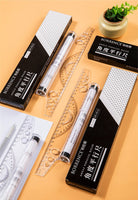 30cm multifunctional drawing ruler parallel ruler student architect design drawing angle balance ruler school supplies