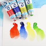 Van Gogh 40 Colors Professional Watercolor Paint Tube Blue Green 10ml Watercolour For Painting Aquarel Aquarelle Art Supplies