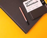 A4 / A5 portable sketchbook 80 pages thick hard leather student sketchbook travel hand drawing book art supplies