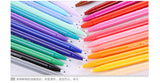 Fiber pen 24 color set neutral ink pen hook line pen candy color hand account pen student stationery art supplies